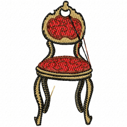 Chairs Embroidery Design 4 Chairs Embroidery Design 4